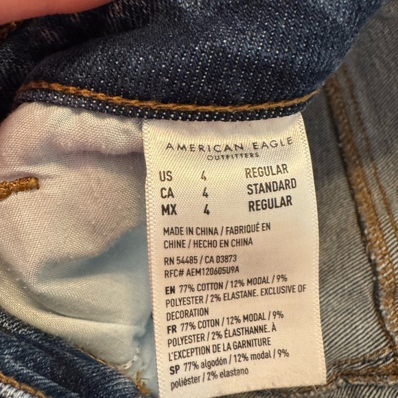 💕American Eagle High Waist Stretch Mom Jeans - Picture 10 of 10